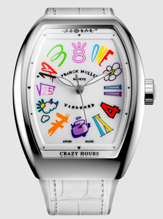 Buy Franck Muller Vanguard Crazy Hours Jisbar Replica Watch for sale Cheap Price V 35 CH JSR LTD AC (BC)